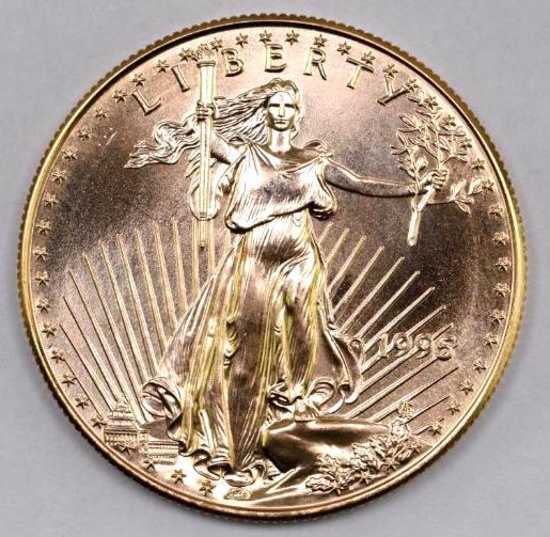 1995 $50 American Gold Eagle 1oz.