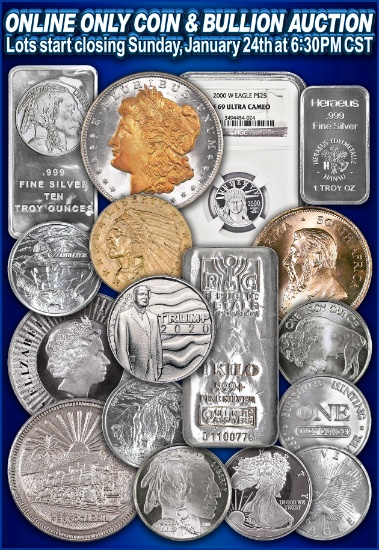 Online Only Coin & Bullion Auction