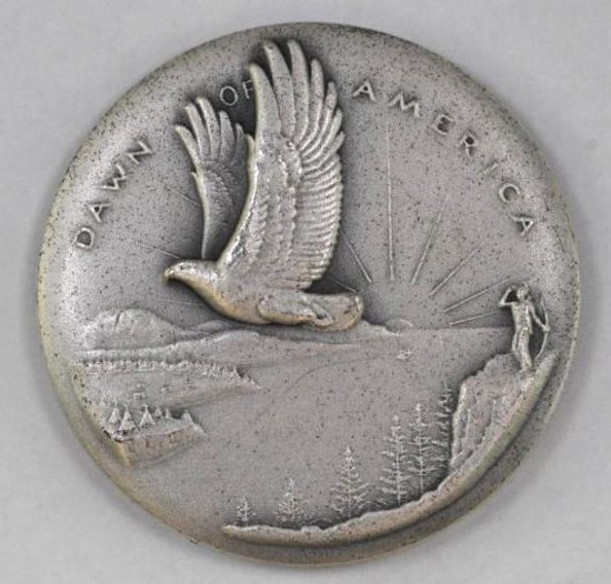 Medallic Art Dawn of America 1.385oz. .999 Fine Silver Round