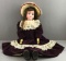 Antique 26 inch German bisque doll Schoenau & Hoffmeister