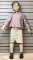 Vintage boy mannequin