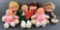 Group of 6 Blue-Box and Cabbage Patch Preemie Dolls