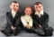 Group of 3 Ventriloquist dolls