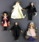 Group of 5 Costume Dolls Peggy Nisbet