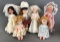 Group of 6 assorted Vogue Dolls Ginny dolls