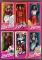 Group of 6 Mattel Dolls of the World Barbie Collection in original packaging