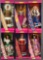 Group of 5 Barbie Dolls of the World Collection in original packaging