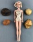 1958 Mattel Barbie doll with interchangeable wigs