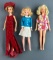 Group of 3 Ideal and more dolls