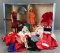 Group of approximately 100 Mattel Barbie and Midge dolls, accessories and trunk case