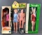 Group of 4 assorted vintage fashion dolls
