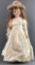 Antique 24.5 inch German bisque doll Marseille