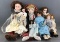 Group of 11 assorted vintage dolls