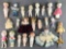 Group of 23 assorted dolls