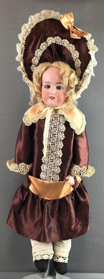Antique 25 inch German bisque doll Marseille