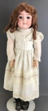 Antique 24 inch German bisque doll Karl Hartmann