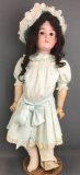 Antique 28 inch German bisque doll Karl Hartmann