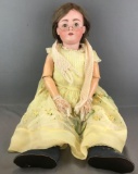 Antique 38 inch German bisque doll