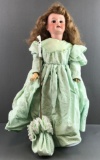 Antique 24 inch German bisque doll Heubach Koppelsdorf