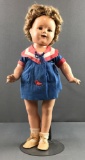Vintage Shirley Temple composition doll