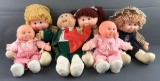Group of 6 Blue-Box and Cabbage Patch Preemie Dolls
