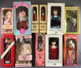 Group of 11 assorted dolls and more