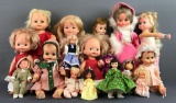 Group of 17 assorted dolls