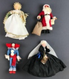 Group of 4 Costume Dolls Peggy Nisbet