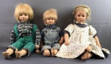 Group of 3 Annette Himstedt Puppen-Kinder dolls