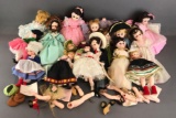 Group of damaged dolls and parts