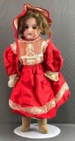 Antique 20 inch German bisque doll Marseille