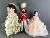 Group of 3 Effanbee dolls