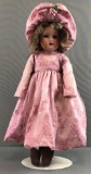 Antique 16 inch German bisque doll