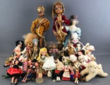 Group of Appx 50 assorted dolls