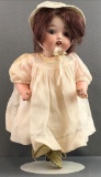 Antique 14 inch German bisque doll Horsman