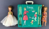 Group of 3 Ideal Toy Tammy dolls and case