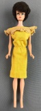 1962 Mattel Barbie Midge doll with black hair bubble cut