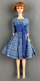 1962 Mattel Barbie Midge doll with red ponytail
