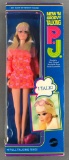 1969 Mattel Barbie New N Groovy Talking P. J. Doll in original packaging