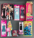 Group of 9 Mattel Barbie accessories and more