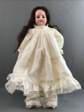 Antique 18 inch German bisque doll Marseille