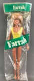 Vintage 1970s O.K. Toys Farrah Fawcett fashion doll in original packaging