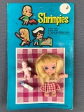 Vintage Shrimpies doll and accessories with original packaging