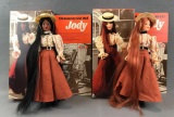 Group of 2 Ideal Jody dolls in original packaging