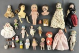 Group of 29 assorted dolls and accessories