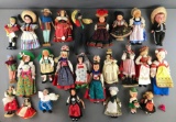 Group of 26 assorted dolls