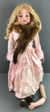 Antique 30 inch German bisque doll