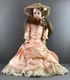 Antique 30 inch German bisque doll
