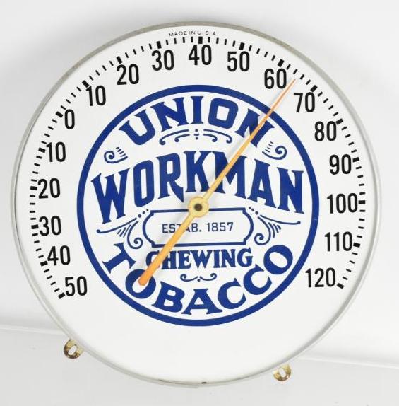 Vintage Union Workman Chewing Tobacco Advertising