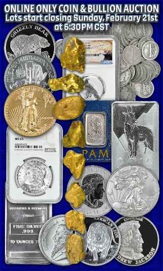 Online Only Coin & Bullion Auction